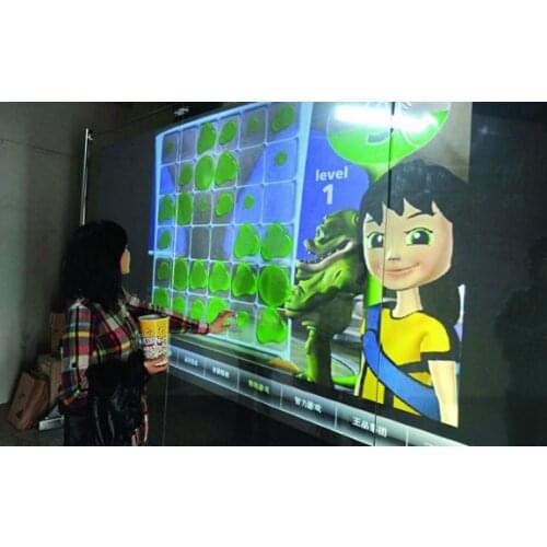52" cheap transparent touch foil/film, 4 points Multi interactive touch screen foil for touch table
