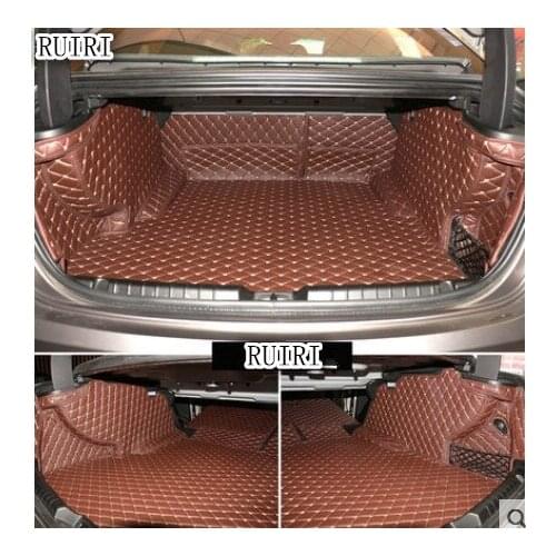 Good quality! Special trunk mats for Maserati Ghibli 2018-2014 waterproof cargo liner boot carpets for Ghibli 2017,Free shipping