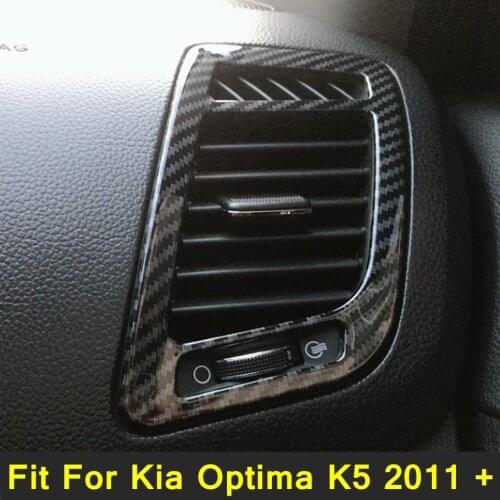Lapetus Central Air Conditioning AC Vent Outlet Cover Trim 4 Pcs / Set For Kia Optima K5 2011 - 2015 Interior Trim / Car Styling