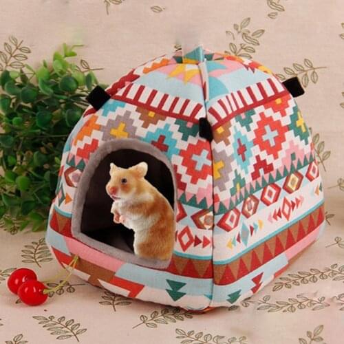 Soft Texture Durable Hanging Small Animal Squirrel Bed House Portable Squirrel Bed Lovely for Home