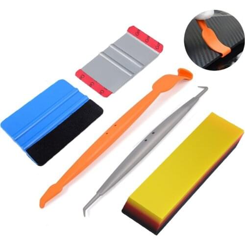 EHDIS Tools Set for Vinyl Car Wrapping Magnetic Micro Stick Squeegee Scraper Car Wrap Foil Film Install Tool Auto Accessories
