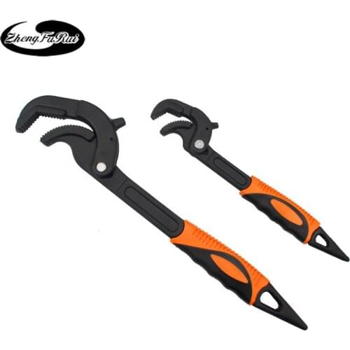 Obon pipe wrench quick wrench large open end wrench plumbing quick open end wrench Shandong Linyi hardware tools
