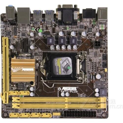Original motherboard ASUS H87I-PLUS LGA 1150 DDR3 USB3,0 SATA3 PCI-E 3.0 free shipping