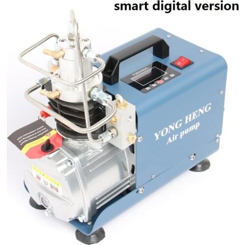 110V 300BAR 30MPA 4500PSI Scuba Pneumatic Airgun Rifle PCP Inflator Electrical High Pressure Air Compressor Air Pump YONGHENG YH