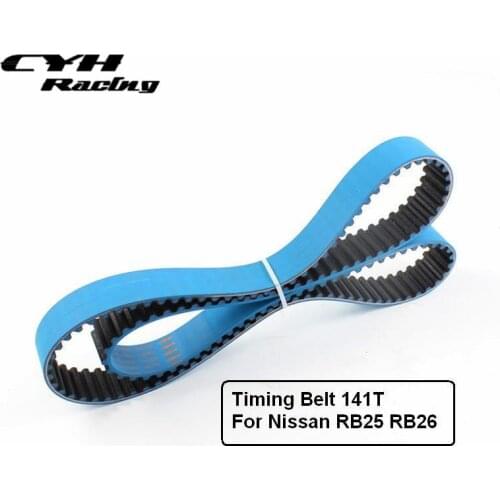 Racing Timing Belt 141T For Nissan Skyline R32 R33 RB20 RB25DET RB26DET RB25