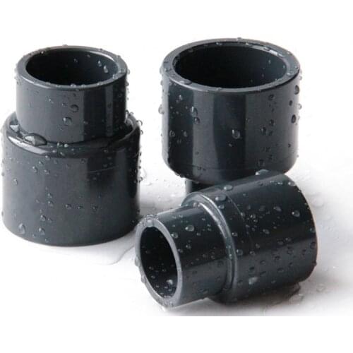 1pcs I.D 50-63mm PVC Straight Reducing Connectors Water Pipe Adapters Fish Tank Tube Joint Garden Irrigation Fittings