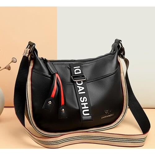 New High Quality Soft Leather Handbags Women Shoulder Bags Designer High Capacity Female Messenger Bags luxury Fashion Tote Bags