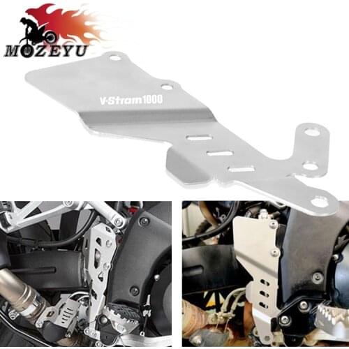 For SUZUKI V-STROM 1000 vstrom 1000 Heel guard Rear Brake Master Cylinder Guard Protection Cover Guard 2014-2019