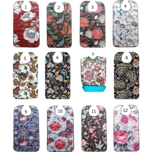 1 Pc Large Waterproof Aprons Adult Mealtime Bibs Aid Apron Washable Reusable Disability Clothes Bib Cook Protector Tool