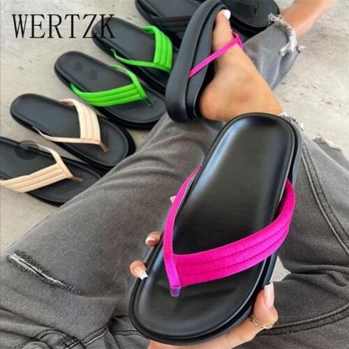 2021 Flip Flop Womens Platform Slippers Women Fashion Slides Open Toe Ladies Soft Flats Beach Female Sandalias New Woman Shoes