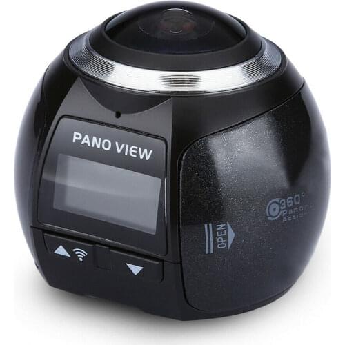 4K 360° Panoramic Action Camera WIFI Driving VR Sports Camera 16MP HD Waterproof Wide Angle