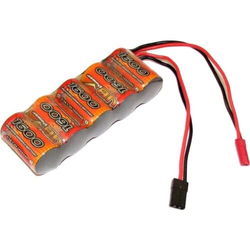 6V 1600mAh NiMH Receiver Battery Straight pack for RC Model Airplane Helicopter Racing Boat Buggy Car Monster Truck