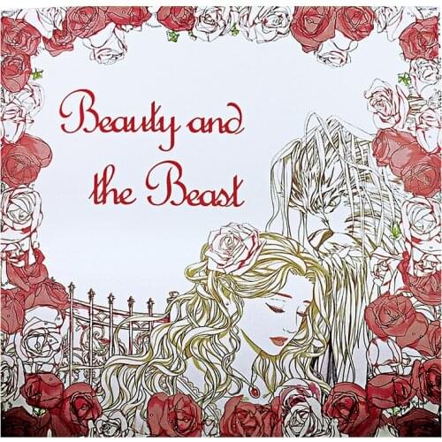 English Version Adult Painting Secret Garden Decompression Hand-painted Coloring Book Picture Book Coloring For Children