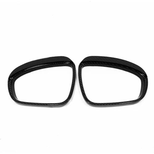 For Hyundai Kona Encino Kauai 2020 2019 2018 ABS Chrome Accessories Rearview Mirror Visor Cover Frame Sun Visor Frame Styling