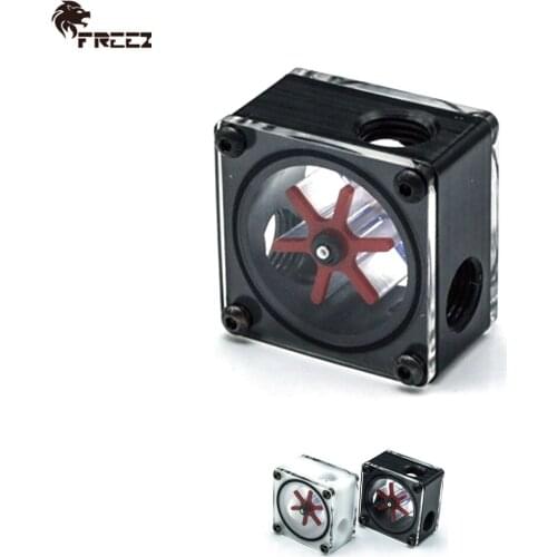 FREEZEMOD LSJ-PO1 POM Flow Indicator Basical Flowmeter Beginner Leve Water Cooling Computer Cooler For Water Flow Monitering