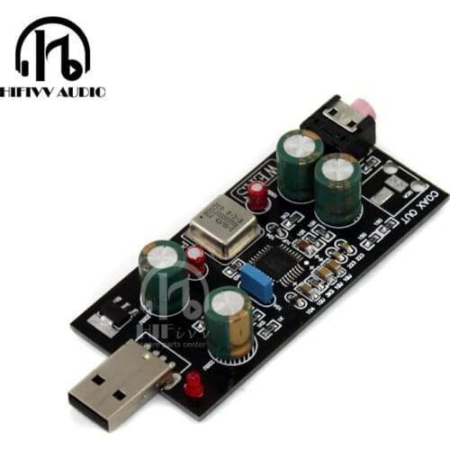 HiFi Amplifier USB decoder Sound Card Computer External OTG Sound Card PCM2706 Digital USB DAC board