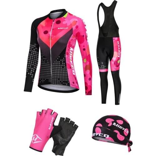 Cycling Clothing Sets 2021 MTB Bike Uniform Autumn Roupas Femininas Road Bicycle Jerseys BMX Racing Wear Maillot Ciclismo Hombre