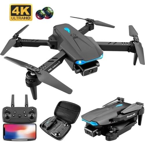 2021 S89 Pro Mini Drone 4k Professional HD Dual Camera WiFi Fpv Image Following Dron Height Hold Foldable Quadcopter With Camera