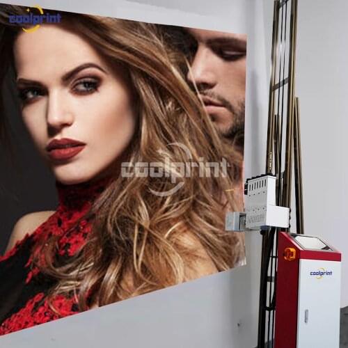 Maxwavelaser Indoor Outdoor Vertical 5D Wall Printer Machine Horizontal Inkjet Wall Printer