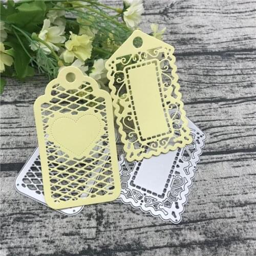 Label set Metal Cutting die Die Cut Scrapbook Paper Craft Handmade Card Album Punch Art Cutter