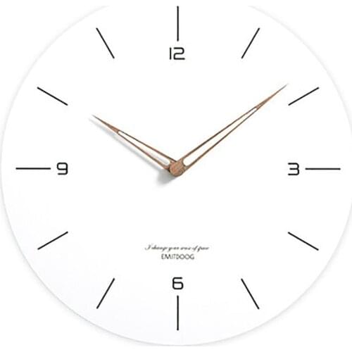 Wall Clock Modern Minimalist Living Room Home Fashion Guess Women Watch Atmosphere Silent Relogio Parede Quartz Nordic 50Q275