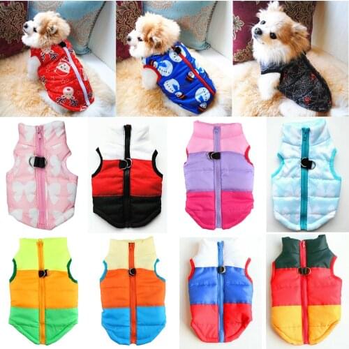 Pet Dog Clothes Winter Warm Chihuahua Teddy Dachshund Clothing Coats Jacket Apparel Outfit Costume for Small York Dogs Supplies