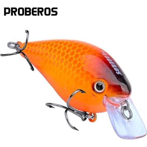 PROBEROS Topwater Crankbait Fishing Lure 7.5cm 13g Artificial Wobblers Crank Bait Bass Trout Carp Fishing Tackle Pesca Peche
