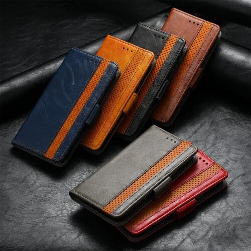 Luxury Pu Leather Flip Phone Case For iPhone 12 Mini 11 Pro XS Max XR X 8 7 Plus SE 2020 Wallet Card Slots Cover TPU Bumper Case