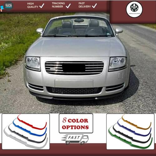 For audı tt mk1 front lip universal spoiler lip bumper 3 piece free fast shipping designed full harmony body kit design