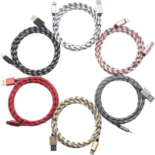6ft USB Cable for iPhone XS MAR XR X 8 8 Plus Charging Cable Fast Charger Data Cable for iPhone 7 6s 5s iPad Mobile Phone Cables
