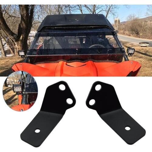 Wsen Front Pillar LED Light Mounting Brackets For 2016 2017 2018 Yamaha YXZ 1000R