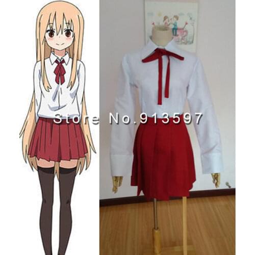 Anime Himouto! Umaru-chan Nana Ebina Kirie Motoba Umaru Doma Cosplay Costume