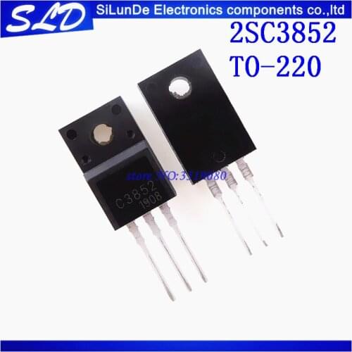 Free Shipping 100pcs/lot C3852 2SC3852 TO-220F new and original in stock