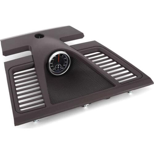 Center Dashboard Clock Display Surround Trim with Stopwatch 970 552 151 01 Fit for Porsche Panamera 2010‑2016