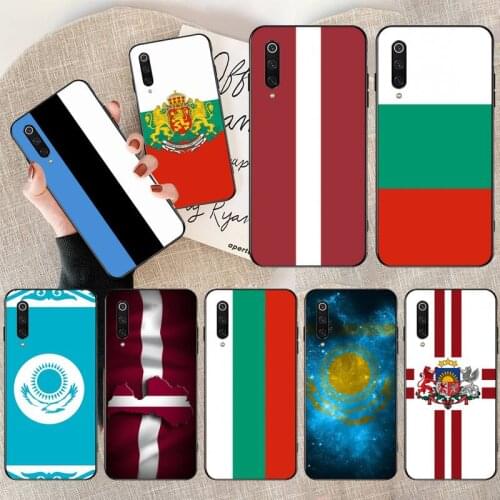 Estonia Kazakhstan Latvia Bulgaria Flag Phone Case for Xiaomi Mi Note 10 Lite Mi 9T Pro xiaomi 10 10 CC9 Pro 9SE
