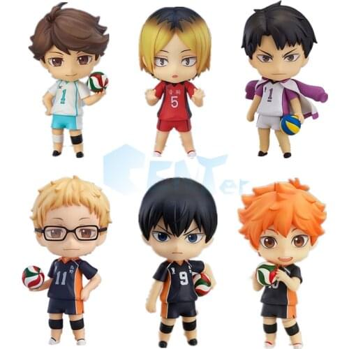 6 Styles Haikyuu Anime Figure 616# Kei Tsukishima Action Figure 789# Ushijima Wakatoshi 605# Kozume Kenma 563# 461# 489# Figure