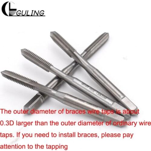 GULING HSS-E Screw Thread Insert Tap STI Tap ST UNC 2-56 4-40 6-32 8-32 10-24 10-32