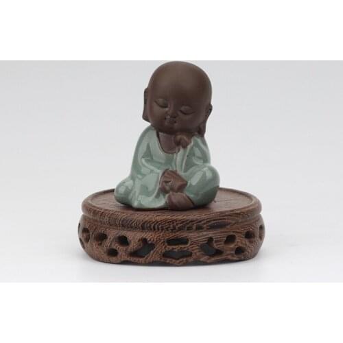 Red Wood Carving Door Frame Red Sandalwood Black Catalpa Wood Sets 7 Carved Round Base Solid Wood Whole Material Teacup Mat Purp