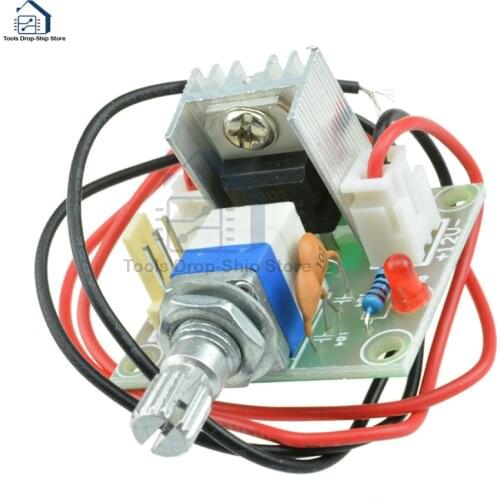 LM317 Speed Control Module Voltage Regulator Board DC Linear Converter Step Down Buck DC 3.25-15V To DC1.25V-13V