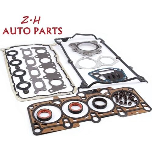 New 058 103 383 K Engine Cylinder Head Gasket Valve Seal Repair Kit For VW Jetta Golf MK4 Passat B5 Audi A4 TT 1.8T 036 109 675A