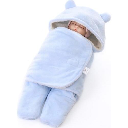 New Thicken and Warm Baby Sleeping Bag with Legs Apart All Seasons Can Be Used Stroller Sleeping Bag Newborn Baby Sleeping Bag