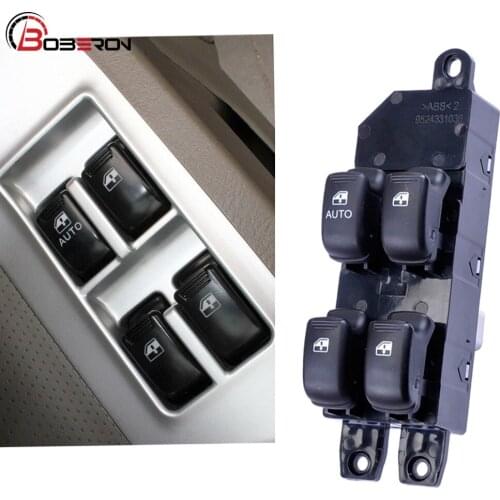 Front Left Drive Side Master Lifter Electric Window Control Switch Button For Hyundai Santa Fe 2001-2006