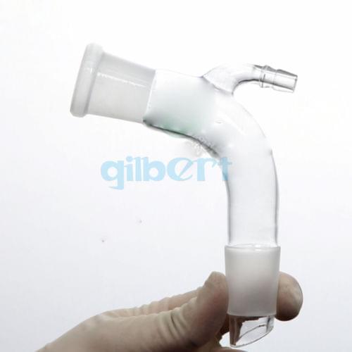 14/23 19/26 24/29 29/32 Joint Quickfit Glass Receiver Adapter With Hose Labware
