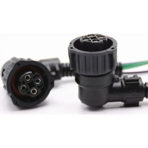 Suitable for Jiefang j6 fog car tail lamp headlight truck plug 4pin cable