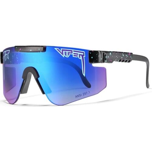 Pit Viper Sunglasses European and American Large Frame PC Integrated Windproof Riding Goggles Z87 Lens Tr Frame UV400