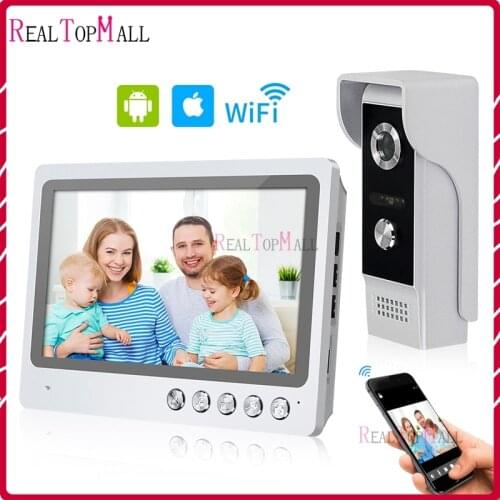 9 Inch Wifi Video Door Phone Wireless Video Intercom System for Home DoorPhone Doorbell Wired Camera + Monitor Remote Unlock