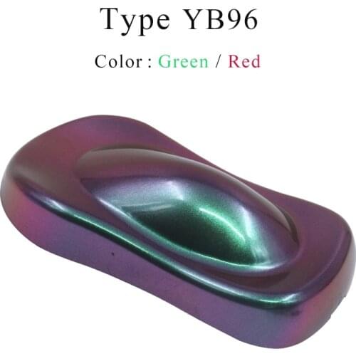 YB96 Chameleon Pigments Acrylic Paint Powder Coating Dye for Chameleon Markers Cars Arts Crafts Nails Decoration Painting 10g