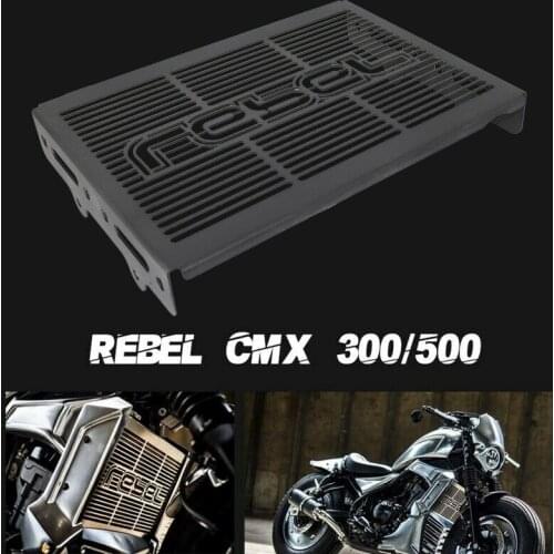 Motorcycle Radiator Protector Grill Guard Protective Cover for HONDA REBEL CMX 300 500 2017-2020 Water Cooler Protection