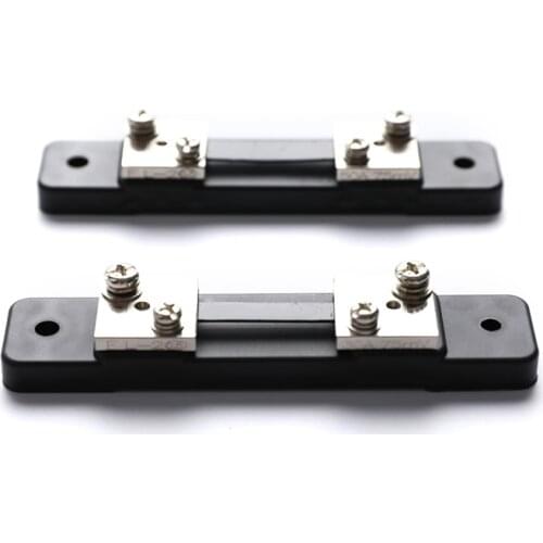 1PC DC Current AMP Shunt Resistor 75mV FL-2 for Digital Ammeter Analog Meter