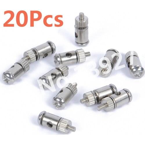 20Pcs RC AirPlane Pushrod Linkage Stoppers Servo Connectors D2.1mm D1.8mm D1.5mm D1.2mm RC Helicopter Remote Control Helicopters